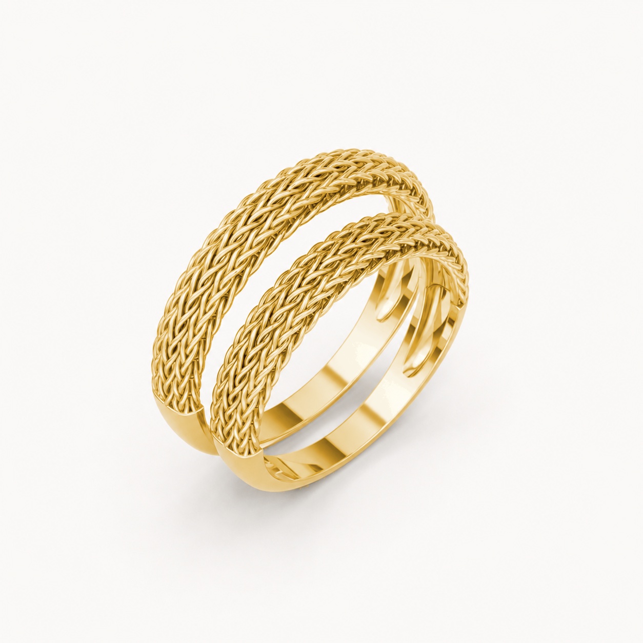Nhẫn cưới H70 Vàng Gold thiết kế tinh tế, sang trọng