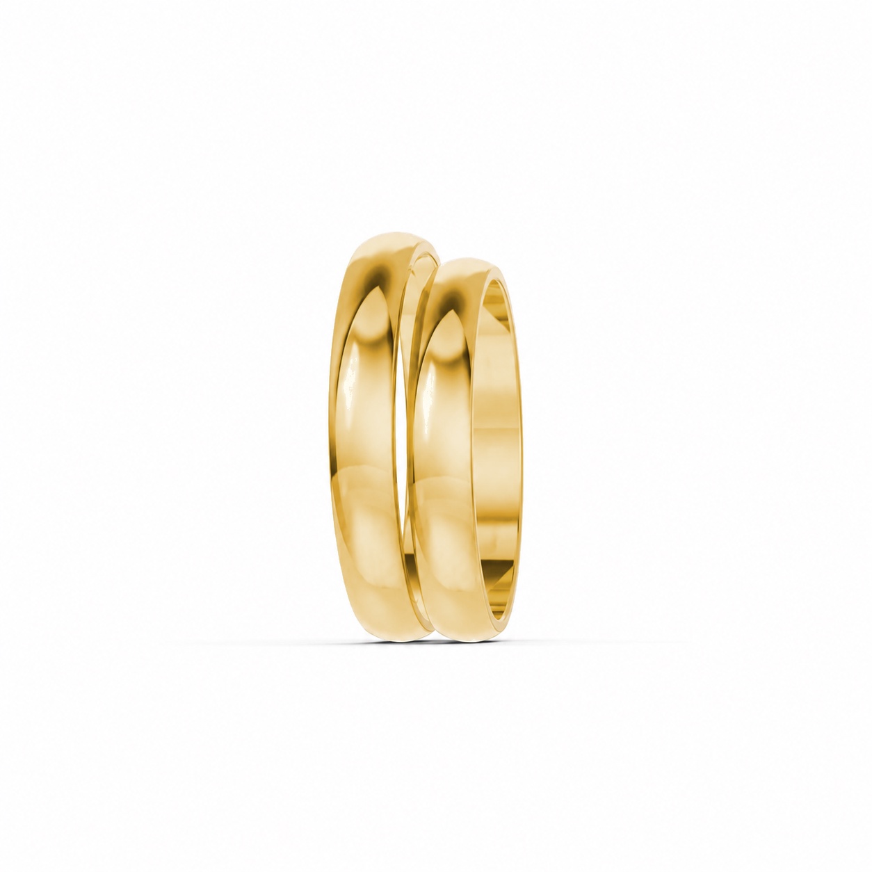 Nhẫn cưới H76 Vàng Gold thiết kế phá cách, sang trọng