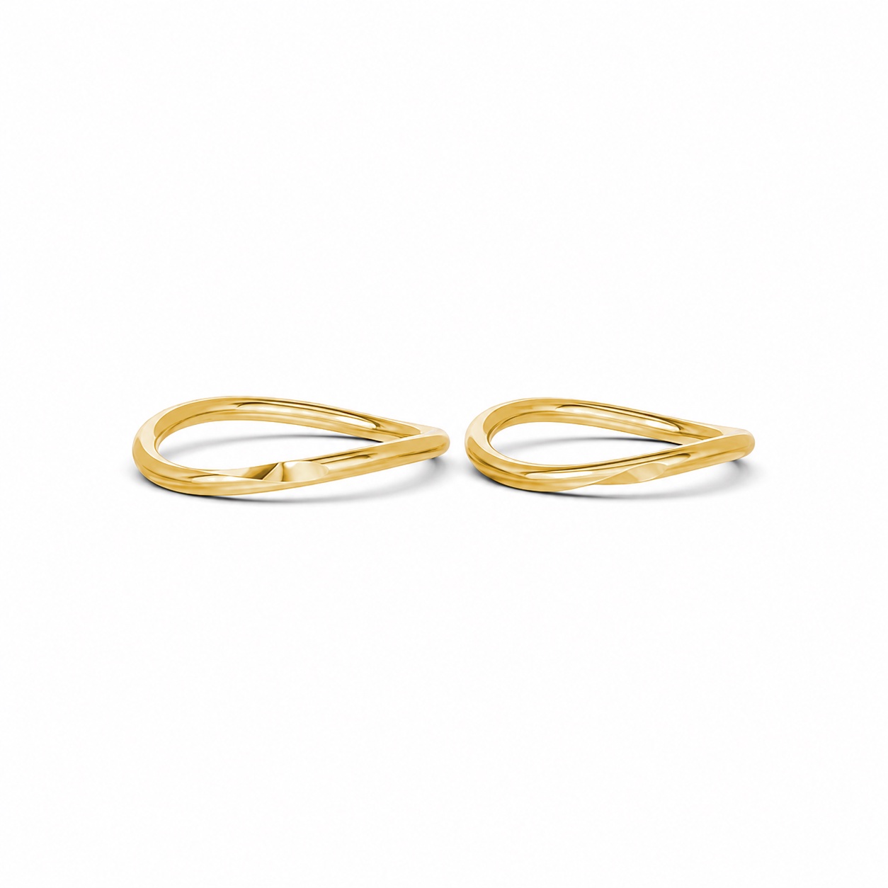 Nhẫn cưới H83 Vàng Gold vàng 10K/14K/18K/607 cao cấp, thanh lịch