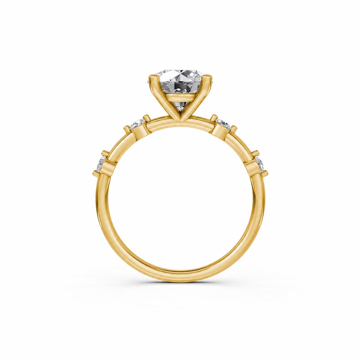 NHẪN NỮ AMERICAN STYLE – RNN51 Vàng Gold thiết kế phá cách, sang trọng