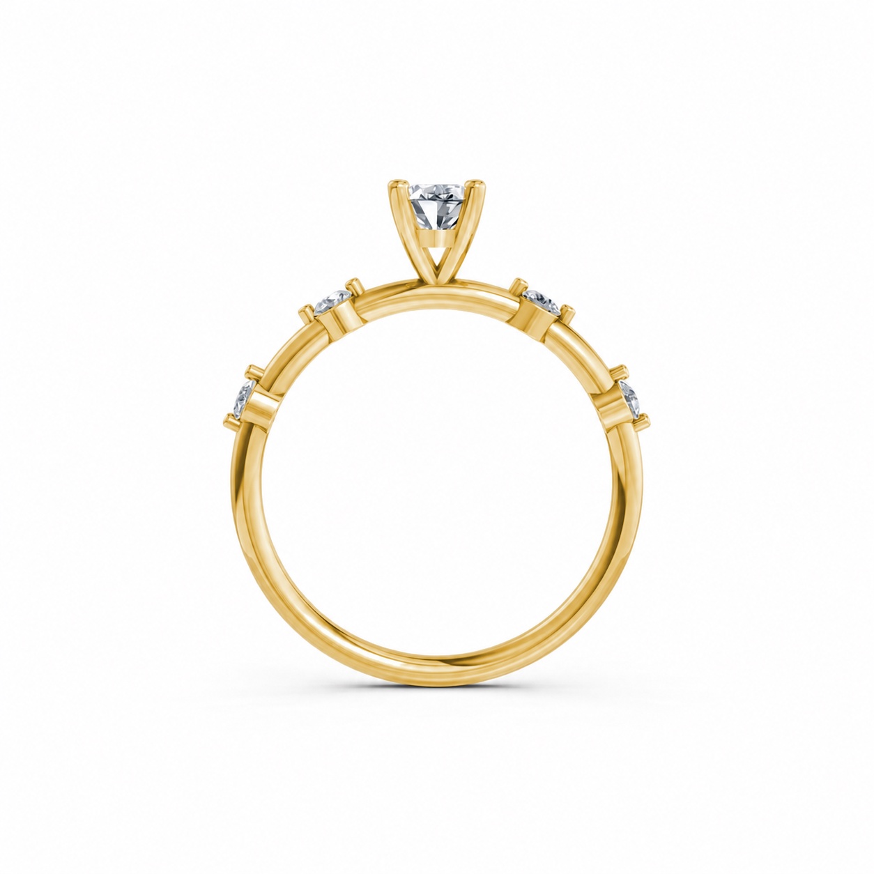 NHẪN NỮ AMERICAN STYLE – RNN53 Vàng Gold thiết kế phá cách, sang trọng