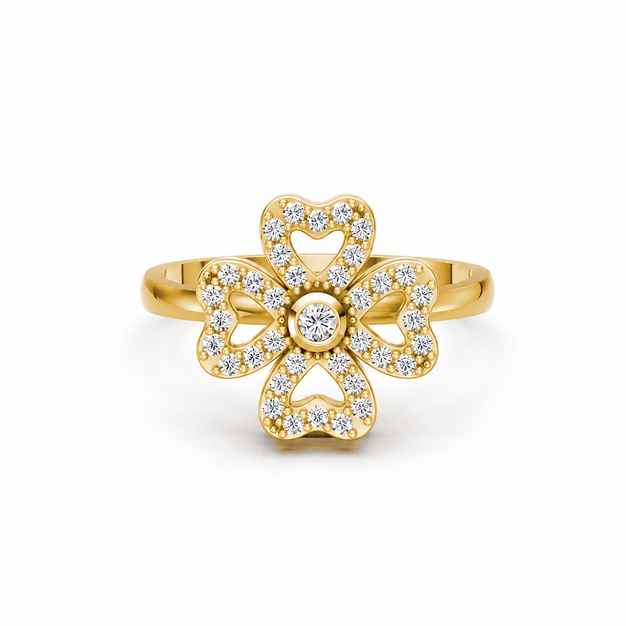 Nhẫn Nữ American Style RNN58 Vàng Gold vàng 10K/14K/18K/607 cao cấp, thanh lịch