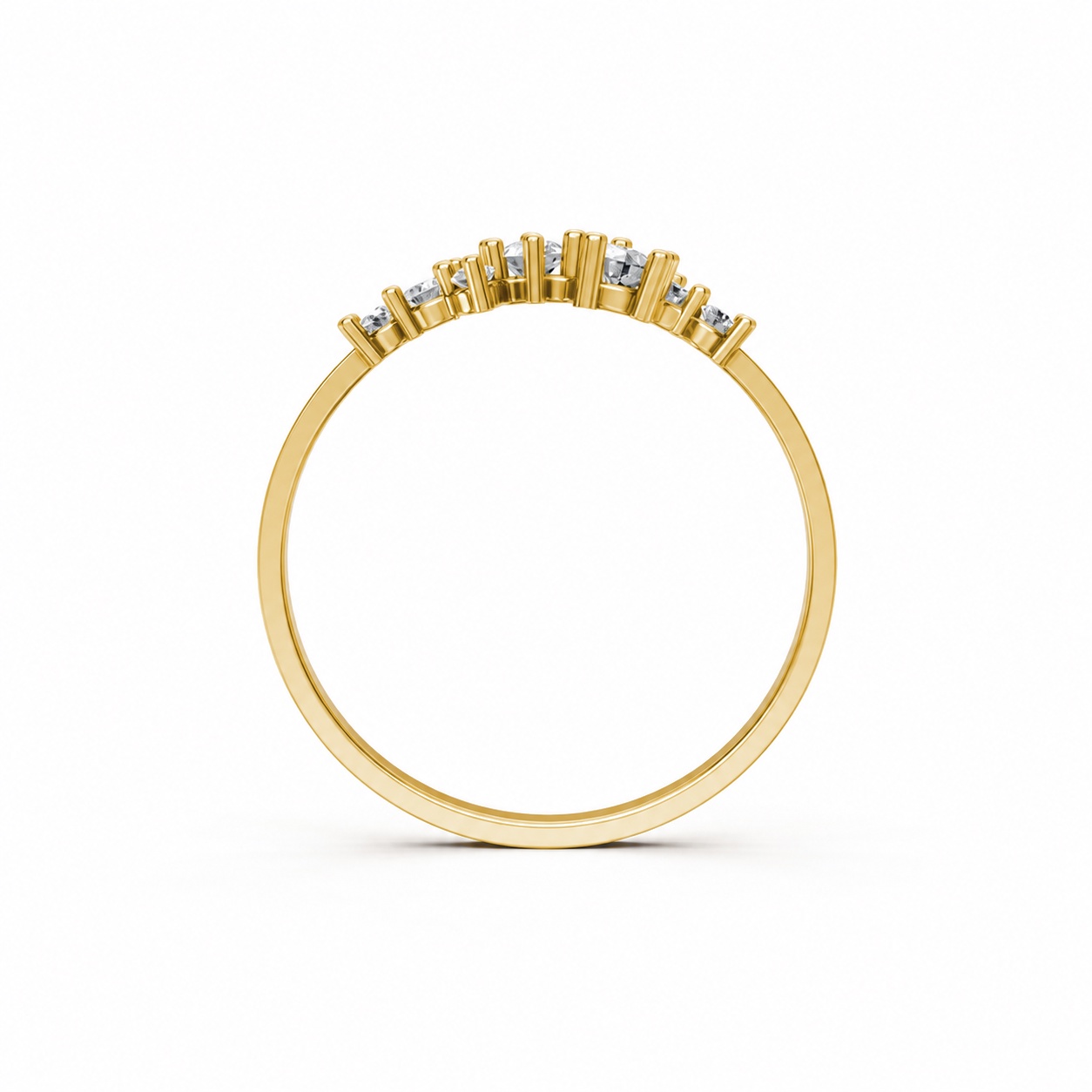 Nhẫn Nữ EURO Style RNN1 Vàng Gold thiết kế phá cách, sang trọng