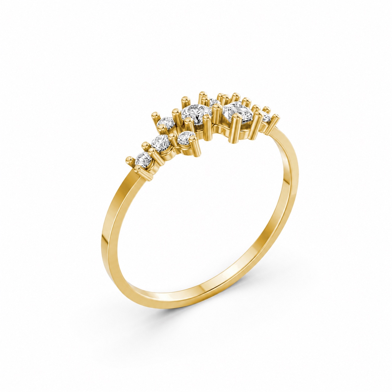 Nhẫn Nữ EURO Style RNN1 Vàng Gold thiết kế tinh tế, sang trọng