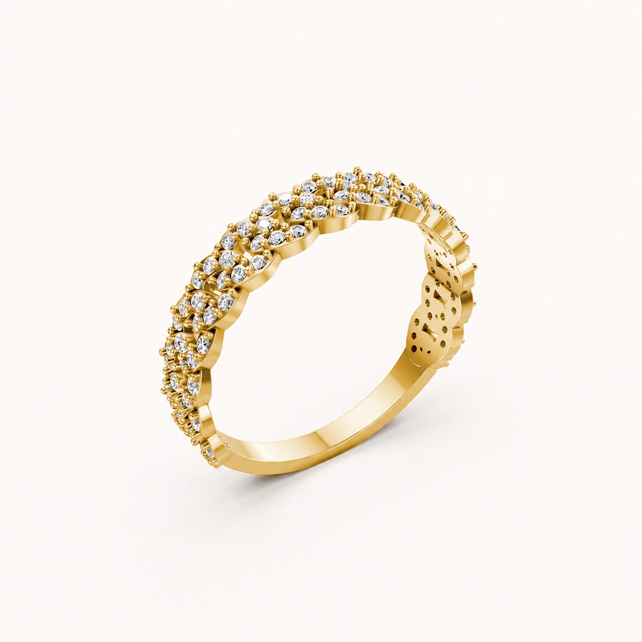 Nhẫn Nữ EURO Style RNN10 Vàng Gold thiết kế tinh tế, sang trọng