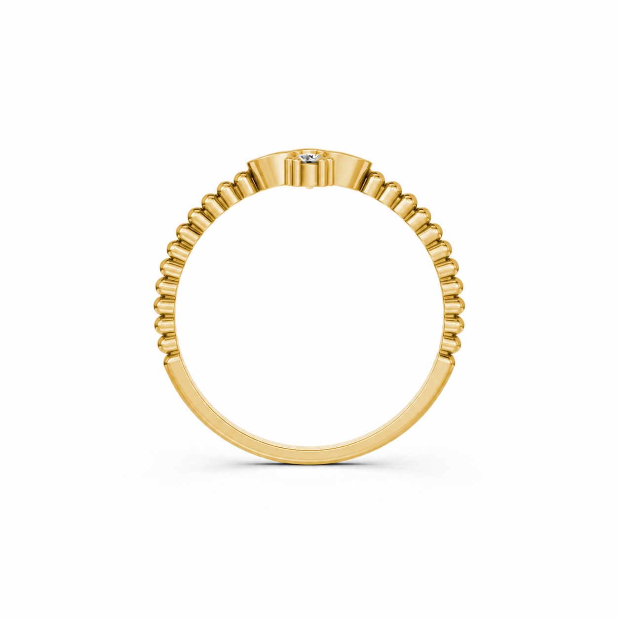 Nhẫn Nữ EURO Style RNN17 Vàng Gold thiết kế phá cách, sang trọng