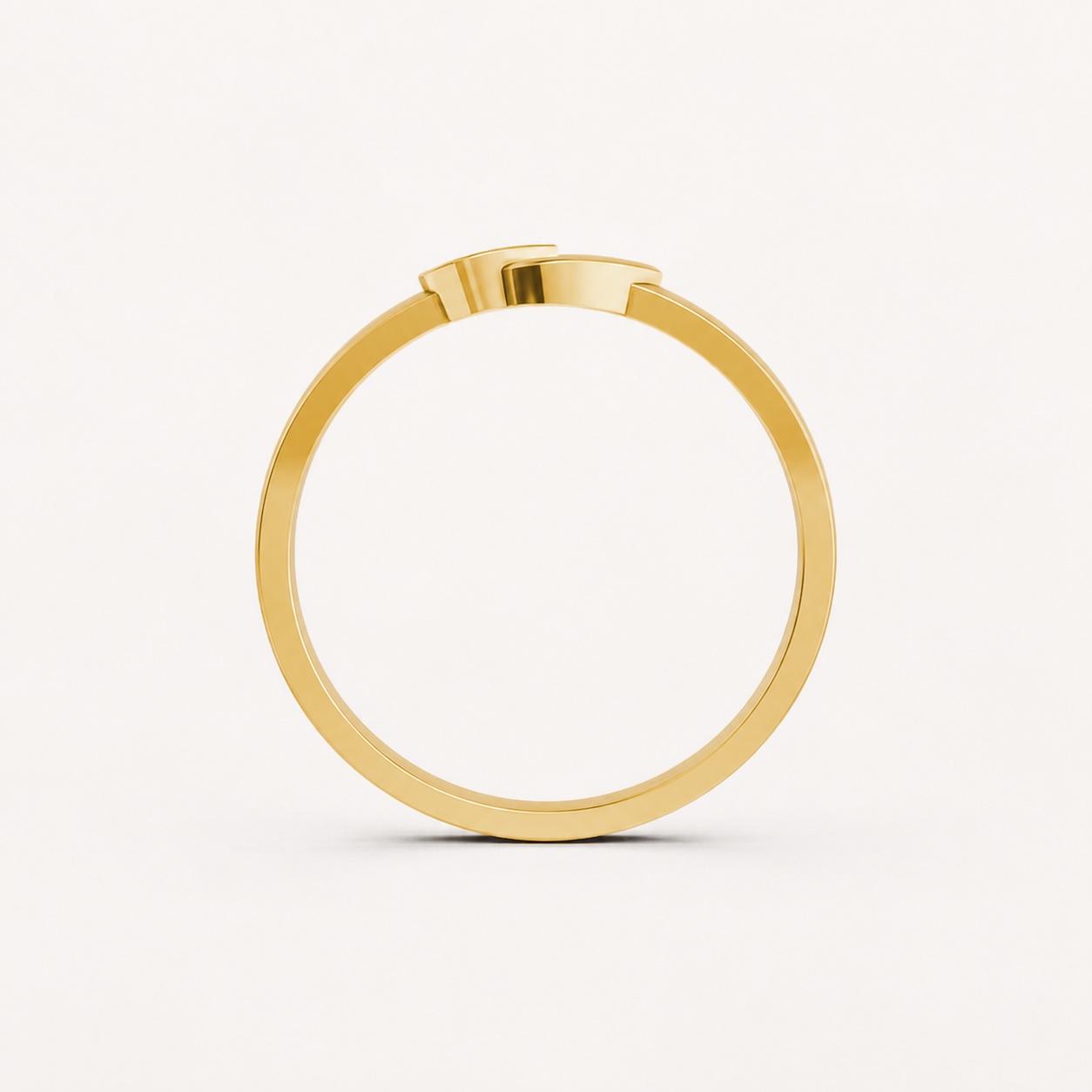 Nhẫn Nữ EURO Style RNN18 Vàng Gold thiết kế tinh xảo, độc đáo