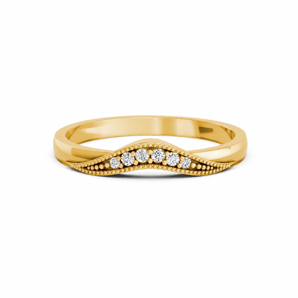 Nhẫn Nữ EURO Style RNN27 Vàng Gold vàng 10K/14K/18K/607 cao cấp, thanh lịch