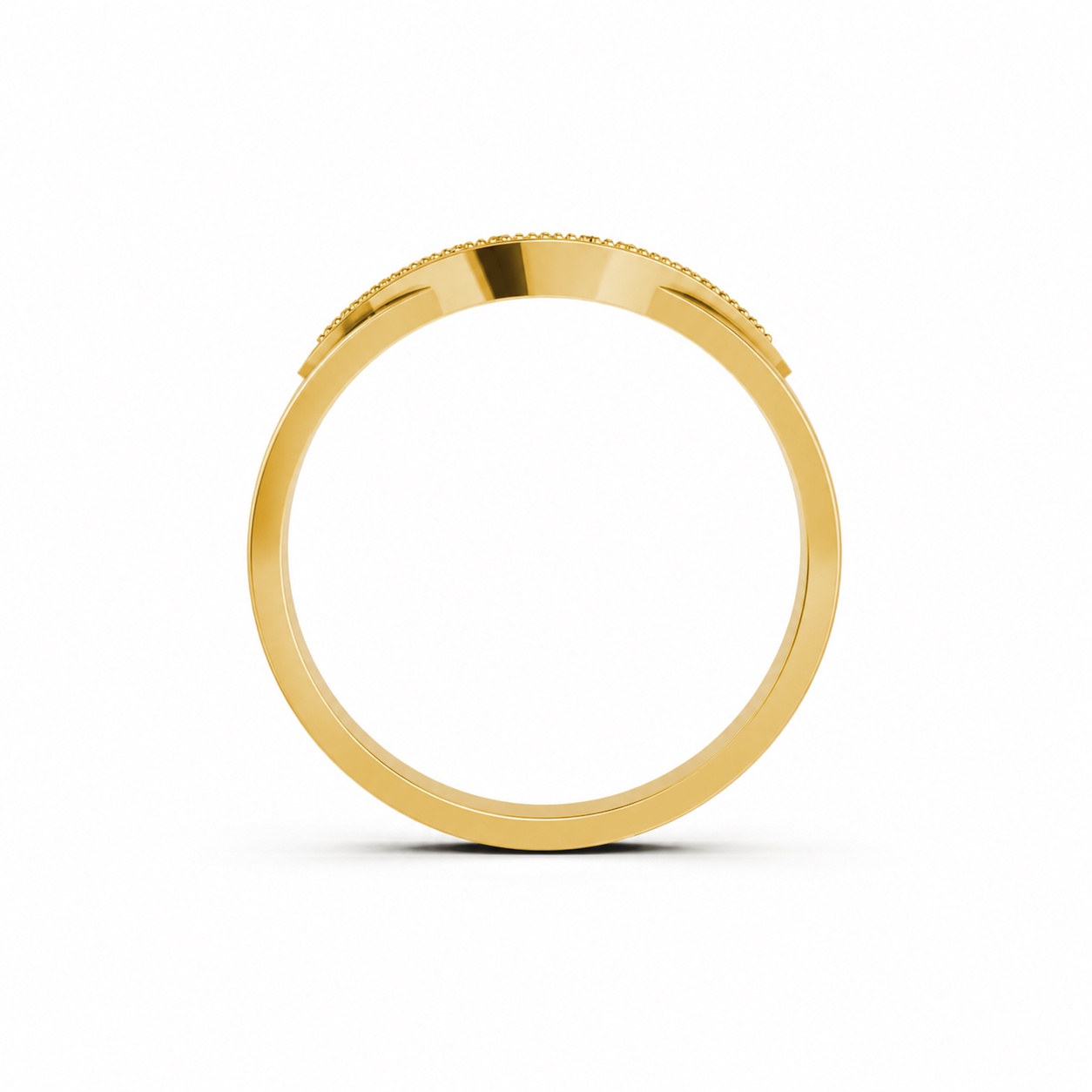 Nhẫn Nữ EURO Style RNN27 Vàng Gold thiết kế phá cách, sang trọng