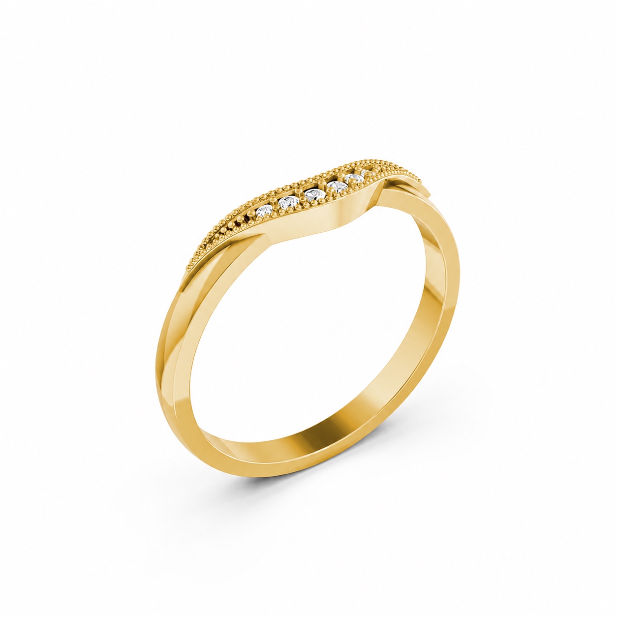 Nhẫn Nữ EURO Style RNN27 Vàng Gold thiết kế tinh tế, sang trọng