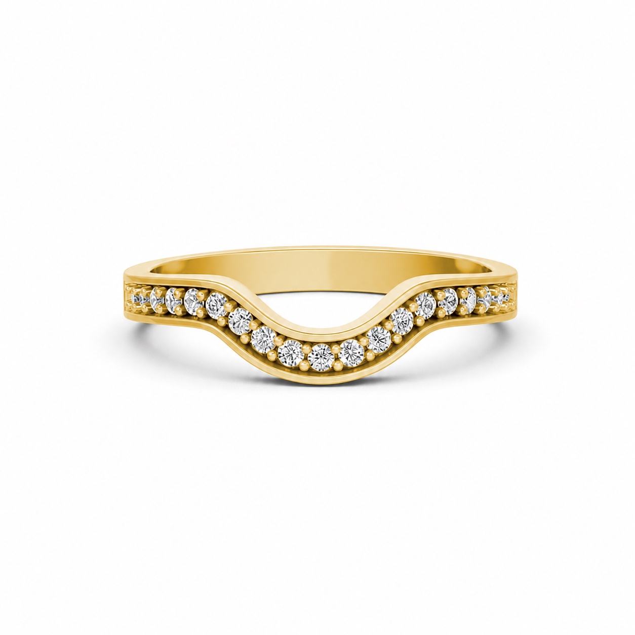 Nhẫn Nữ EURO Style RNN28 Vàng Gold vàng 10K/14K/18K/607 cao cấp, thanh lịch