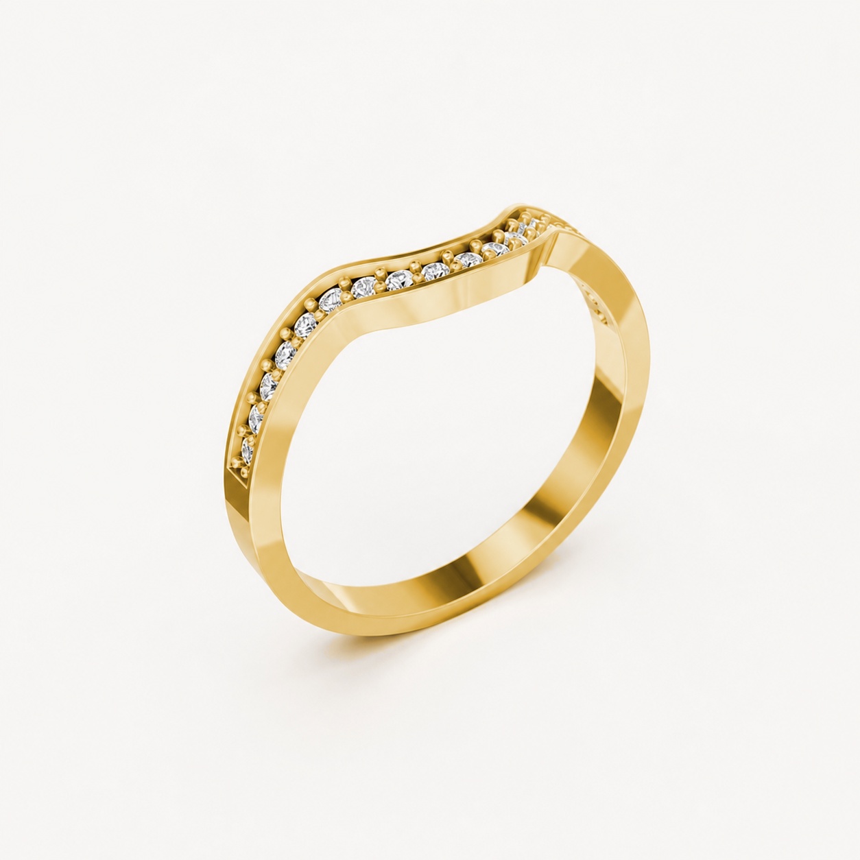 Nhẫn Nữ EURO Style RNN28 Vàng Gold thiết kế tinh tế, sang trọng