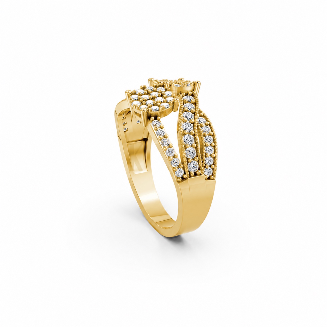 NHẪN NỮ EURO STYLE – RNN32 Vàng Gold thiết kế tinh xảo, độc đáo