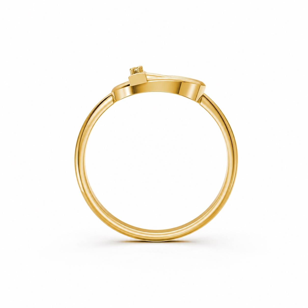 Nhẫn Nữ EURO Style RNN33 Vàng Gold thiết kế phá cách, sang trọng