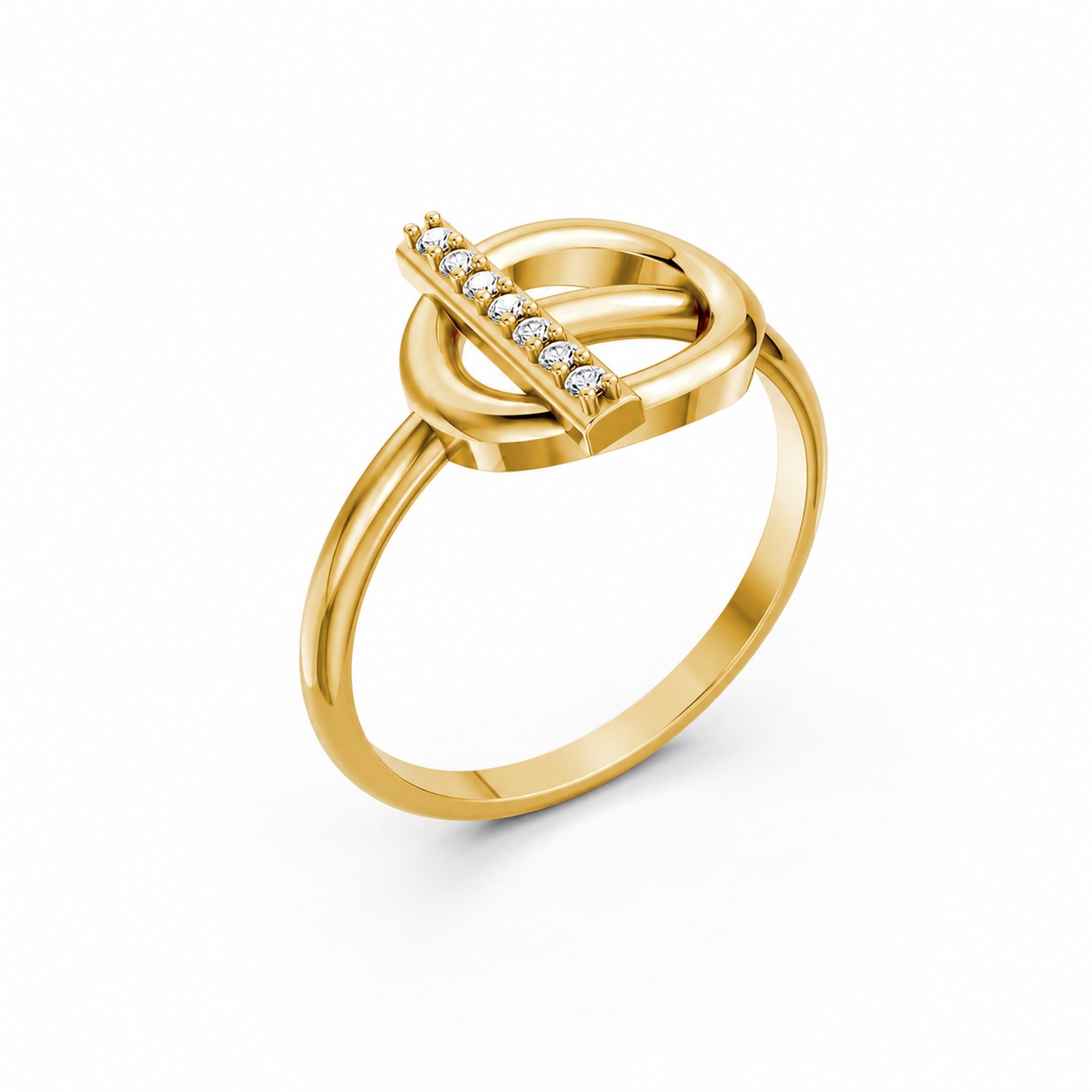 Nhẫn Nữ EURO Style RNN33 Vàng Gold thiết kế tinh tế, sang trọng