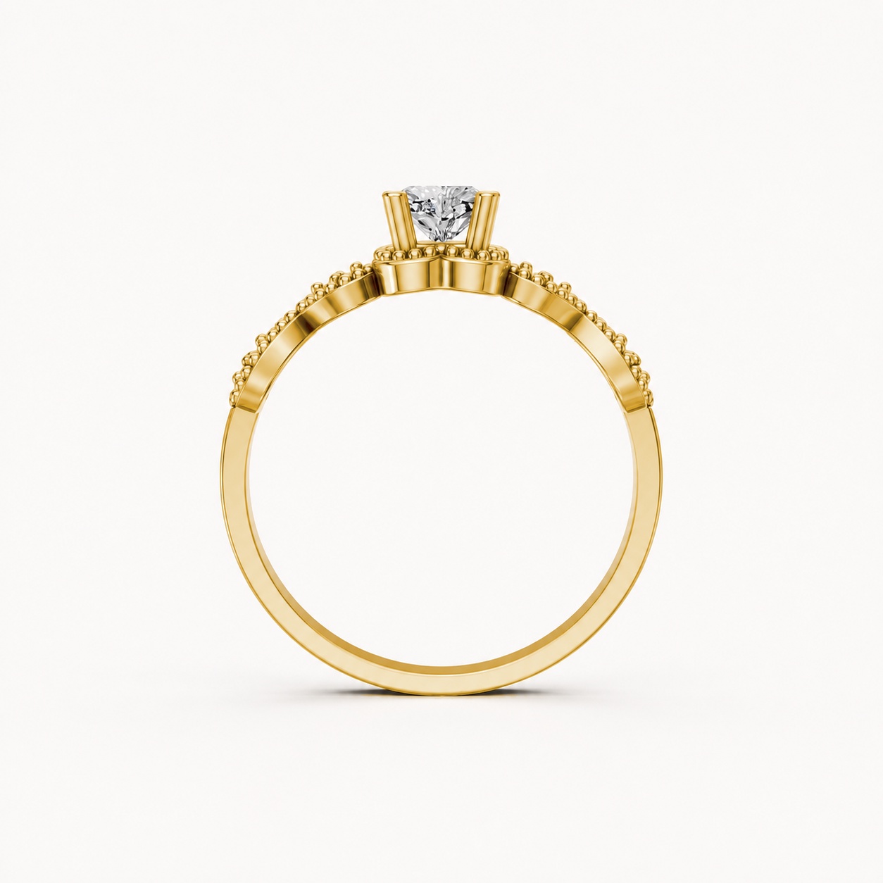 Nhẫn Nữ EURO Style RNN7 Vàng Gold thiết kế phá cách, sang trọng