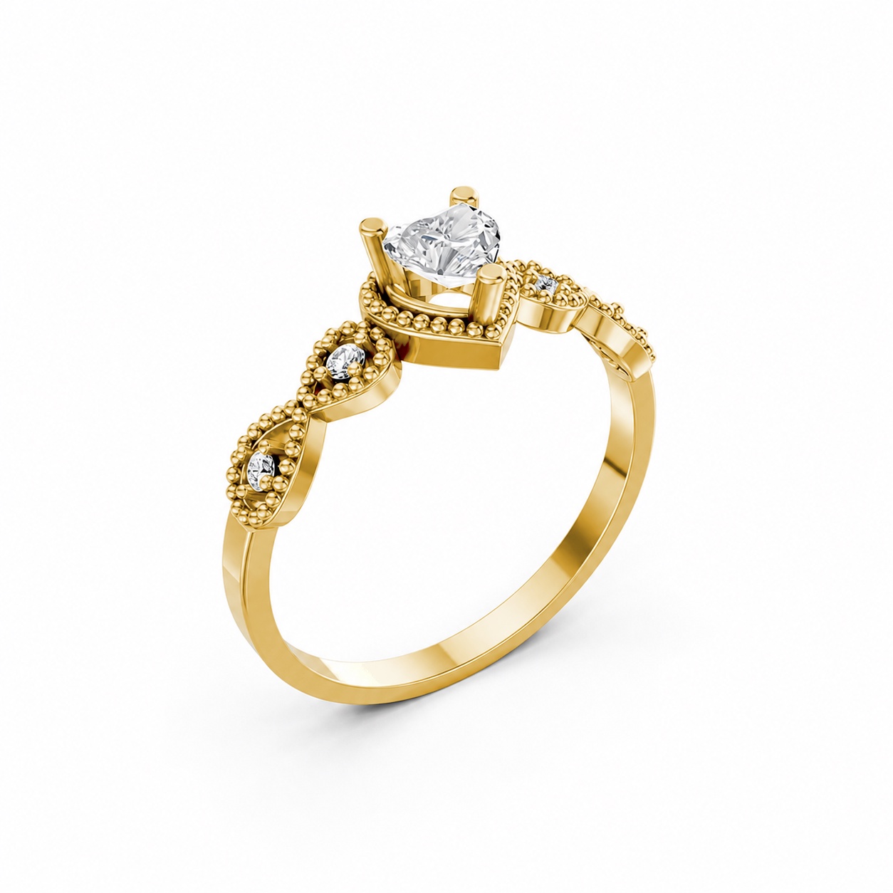 Nhẫn Nữ EURO Style RNN7 Vàng Gold thiết kế tinh tế, sang trọng