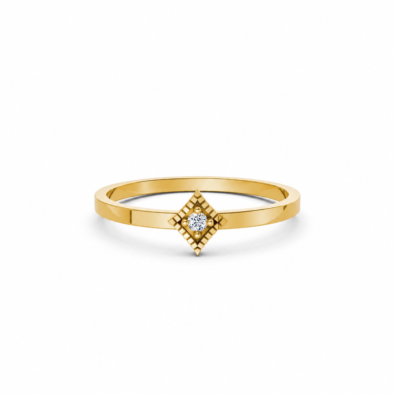 Nhẫn Nữ EURO Style RNN8 Vàng Gold vàng 10K/14K/18K/607 cao cấp, thanh lịch