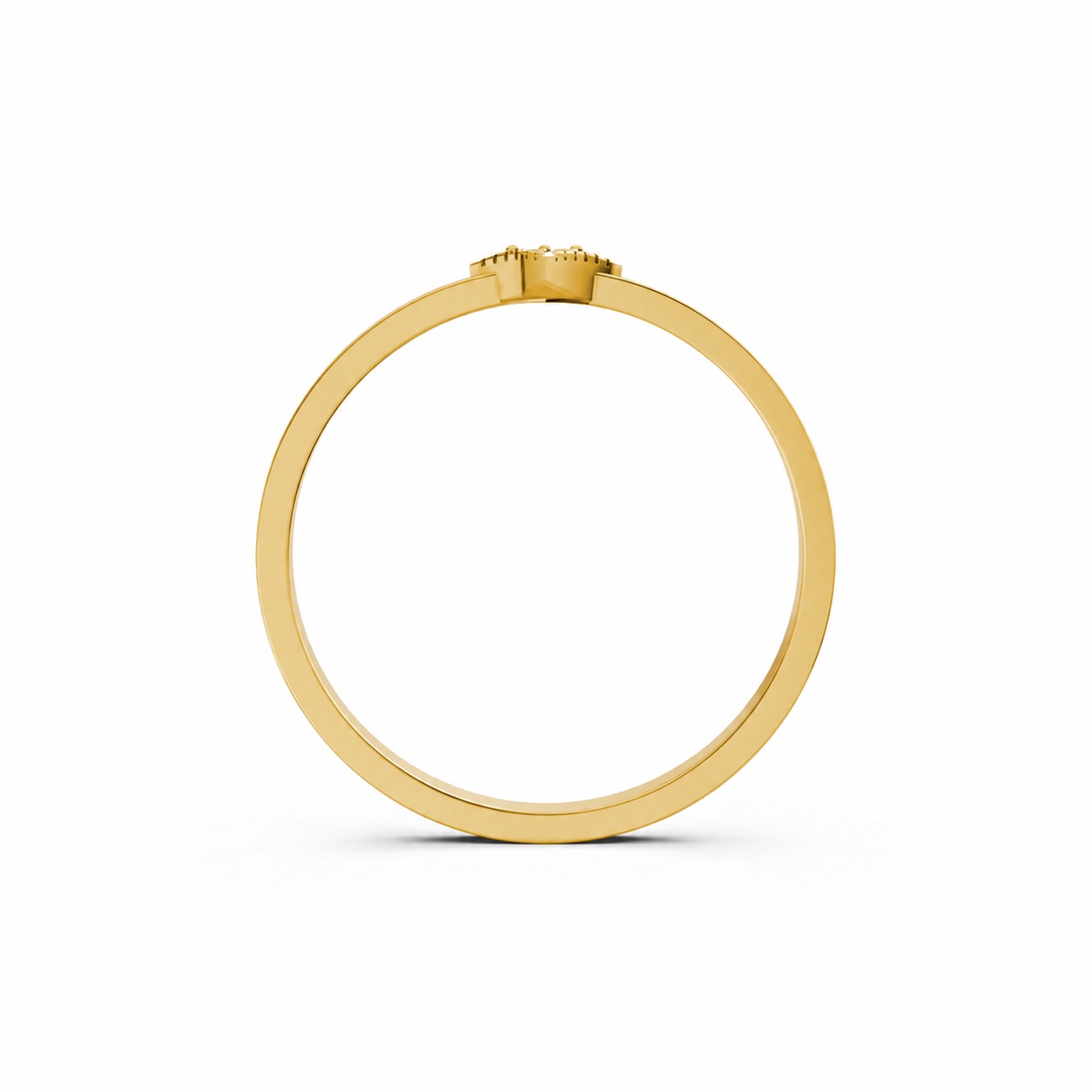 Nhẫn Nữ EURO Style RNN8 Vàng Gold thiết kế phá cách, sang trọng