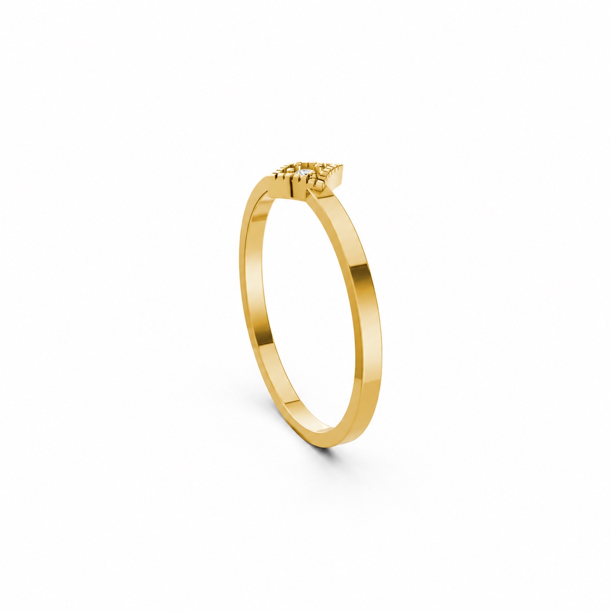 Nhẫn Nữ EURO Style RNN8 Vàng Gold thiết kế tinh xảo, độc đáo