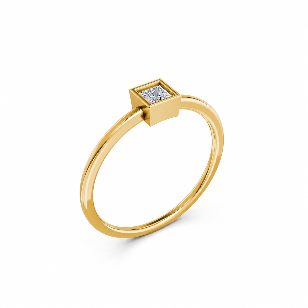 NHẪN NỮ EURO STYLE – RN111 Vàng Gold thiết kế tinh tế, sang trọng