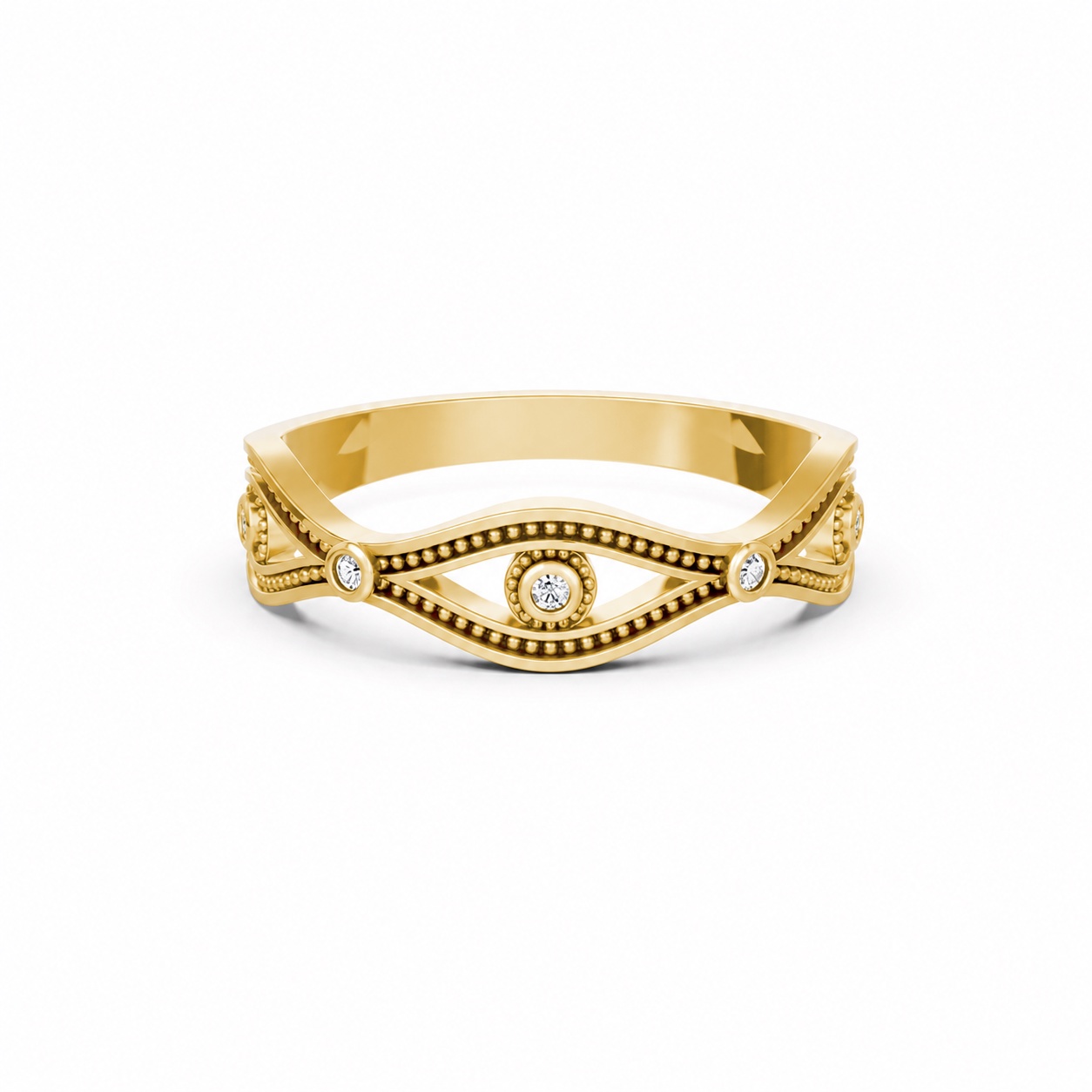 NHẪN NỮ EURO STYLE – RNN36 Vàng Gold vàng 10K/14K/18K/607 cao cấp, thanh lịch