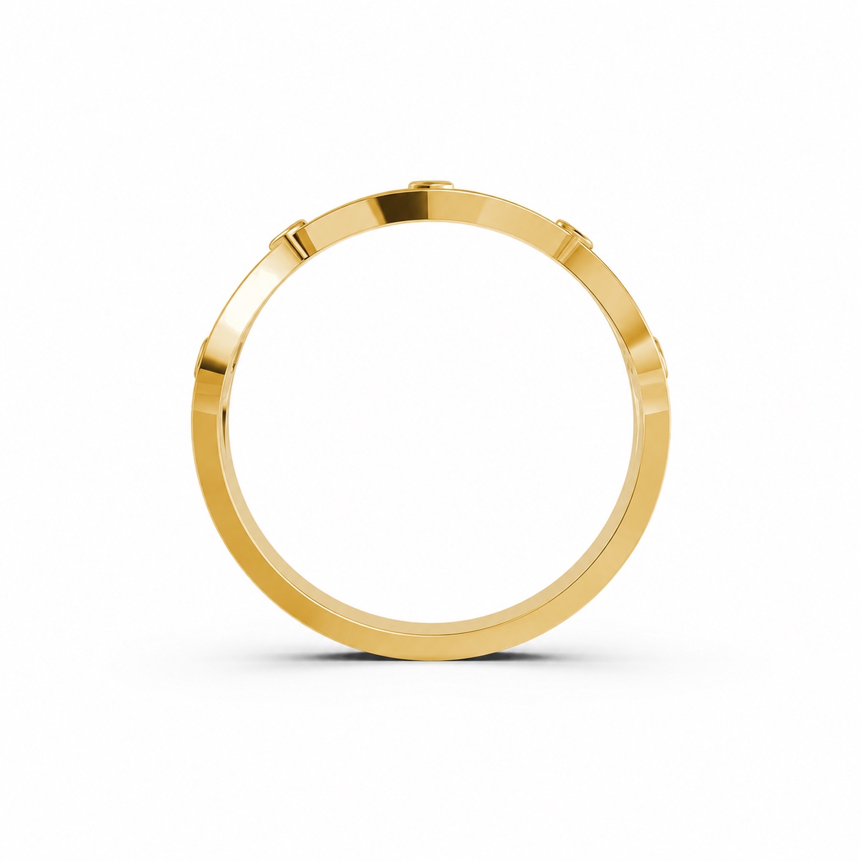 NHẪN NỮ EURO STYLE – RNN36 Vàng Gold thiết kế phá cách, sang trọng