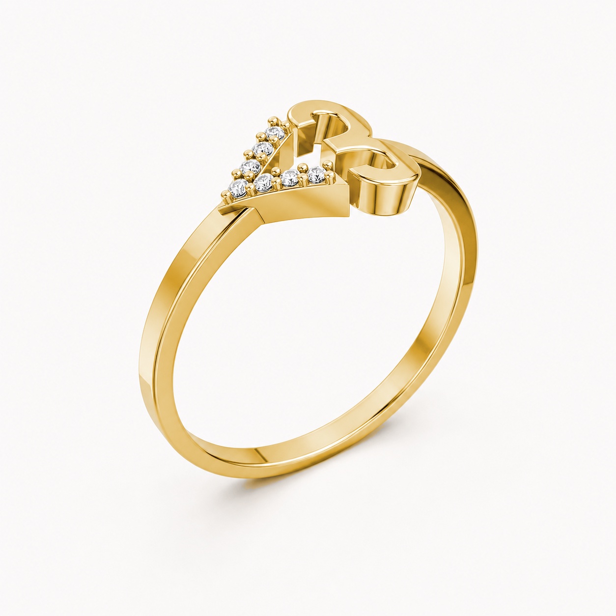 Nhẫn Nữ EURO Style – RNN39 Vàng Gold thiết kế tinh tế, sang trọng