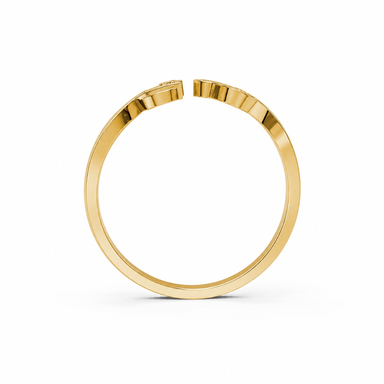 Nhẫn Nữ EURO Style – RNN40 Vàng Gold thiết kế phá cách, sang trọng