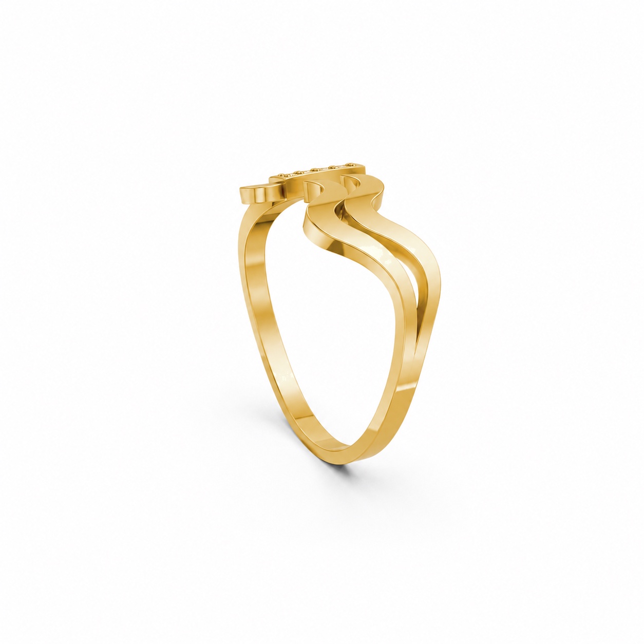 Nhẫn Nữ EURO Style – RNN40 Vàng Gold thiết kế tinh xảo, độc đáo