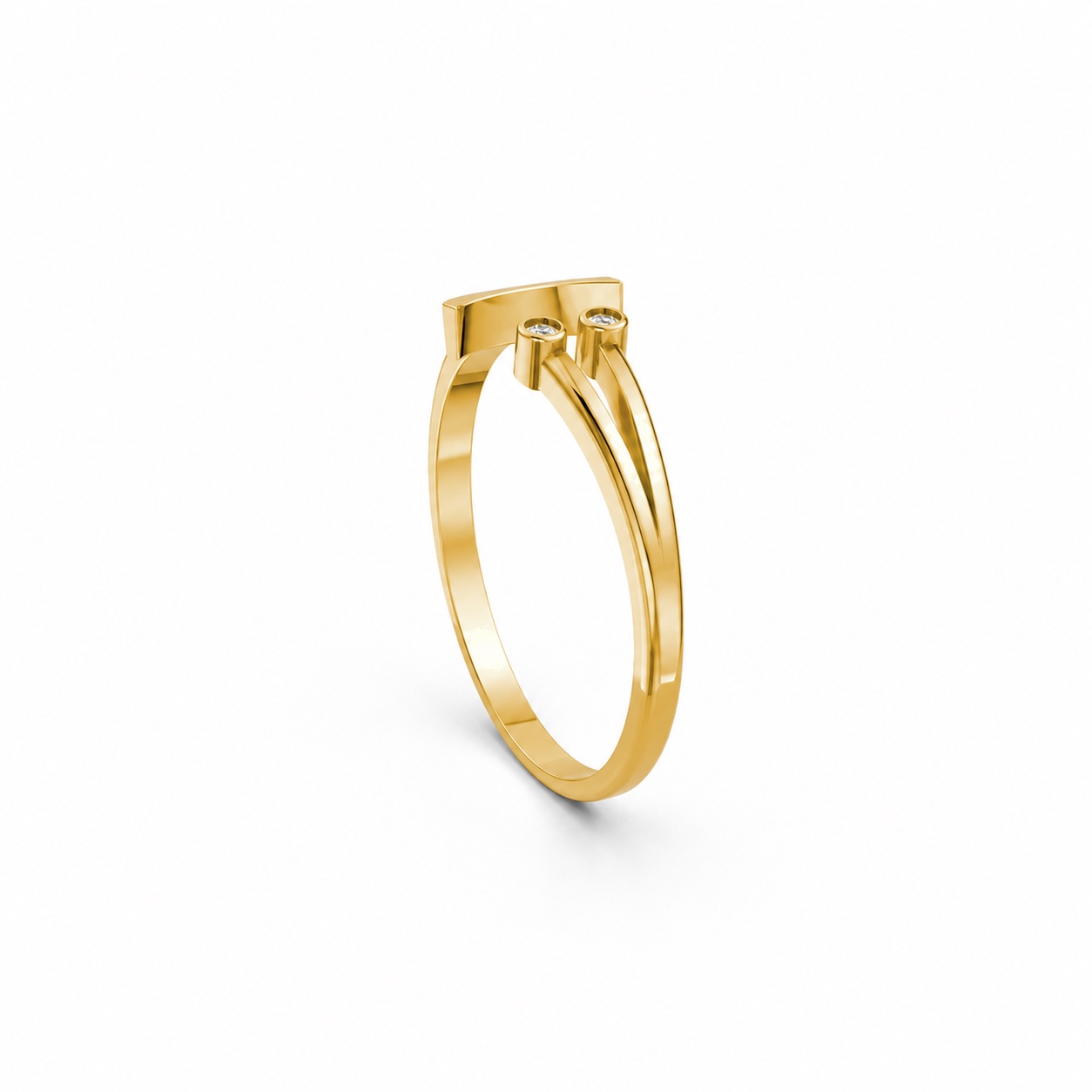 Nhẫn Nữ EURO Style – RNN41 Vàng Gold thiết kế tinh xảo, độc đáo