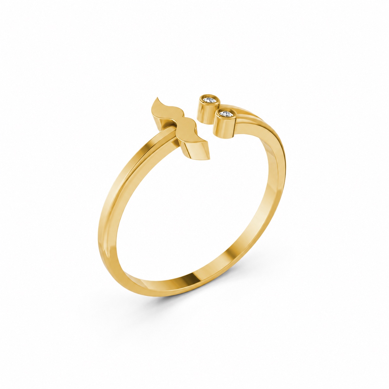 Nhẫn Nữ EURO Style – RNN42 Vàng Gold thiết kế tinh tế, sang trọng