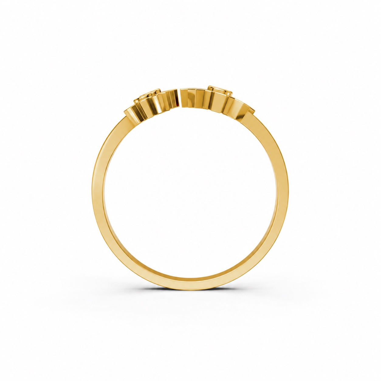 Nhẫn Nữ EURO Style – RNN43 Vàng Gold thiết kế phá cách, sang trọng