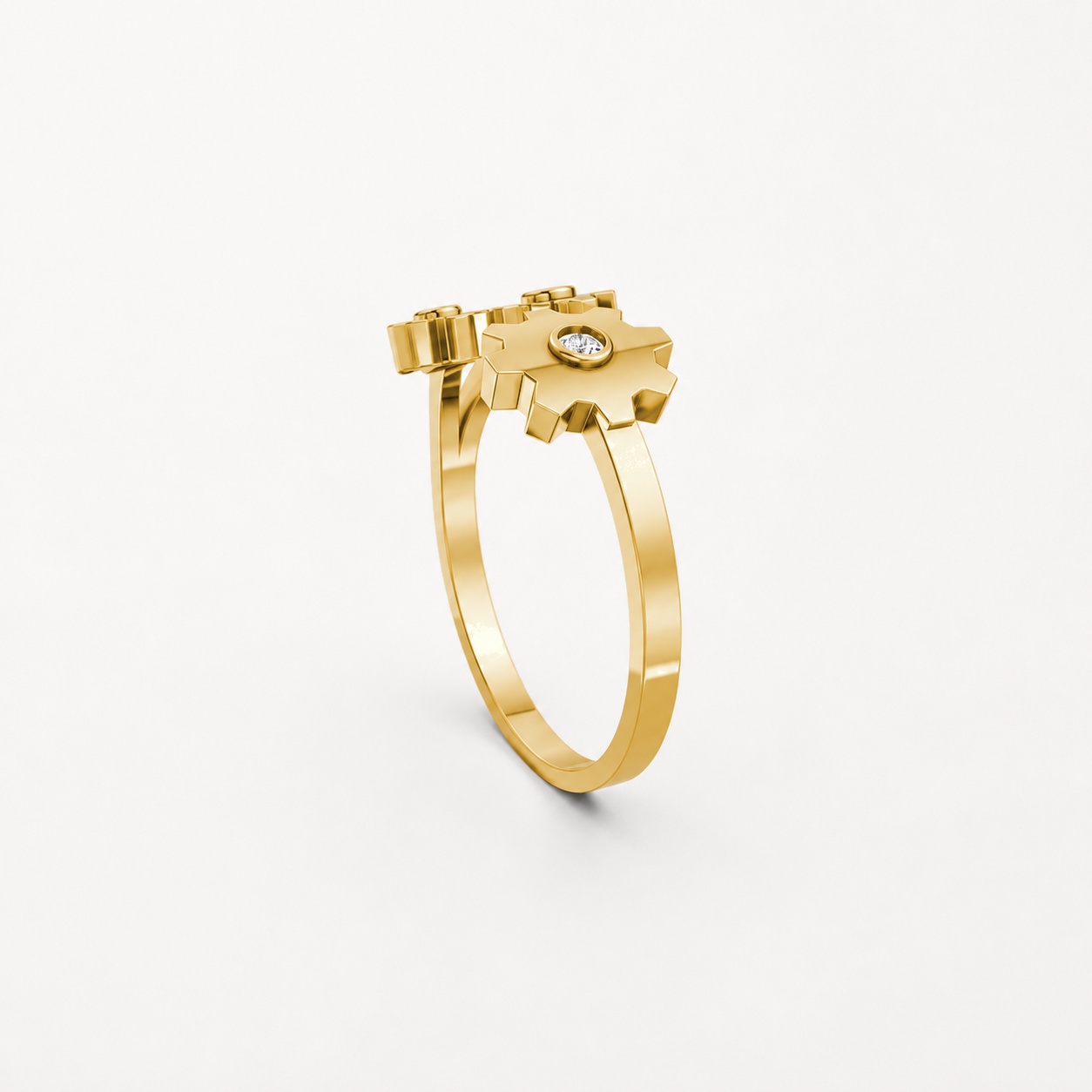 Nhẫn Nữ EURO Style – RNN43 Vàng Gold thiết kế tinh xảo, độc đáo