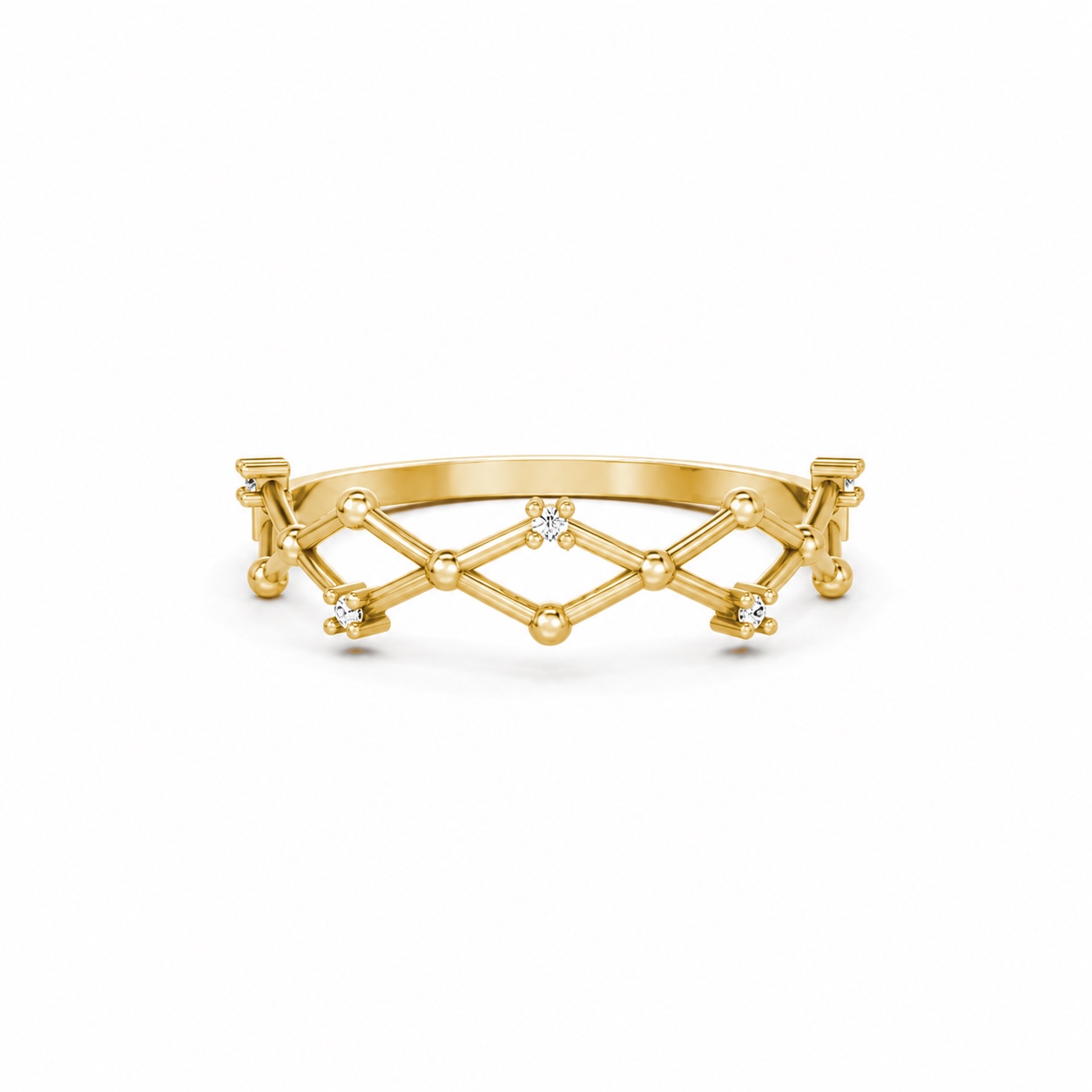 Nhẫn Nữ EURO Style – RNN44 Vàng Gold vàng 10K/14K/18K/607 cao cấp, thanh lịch