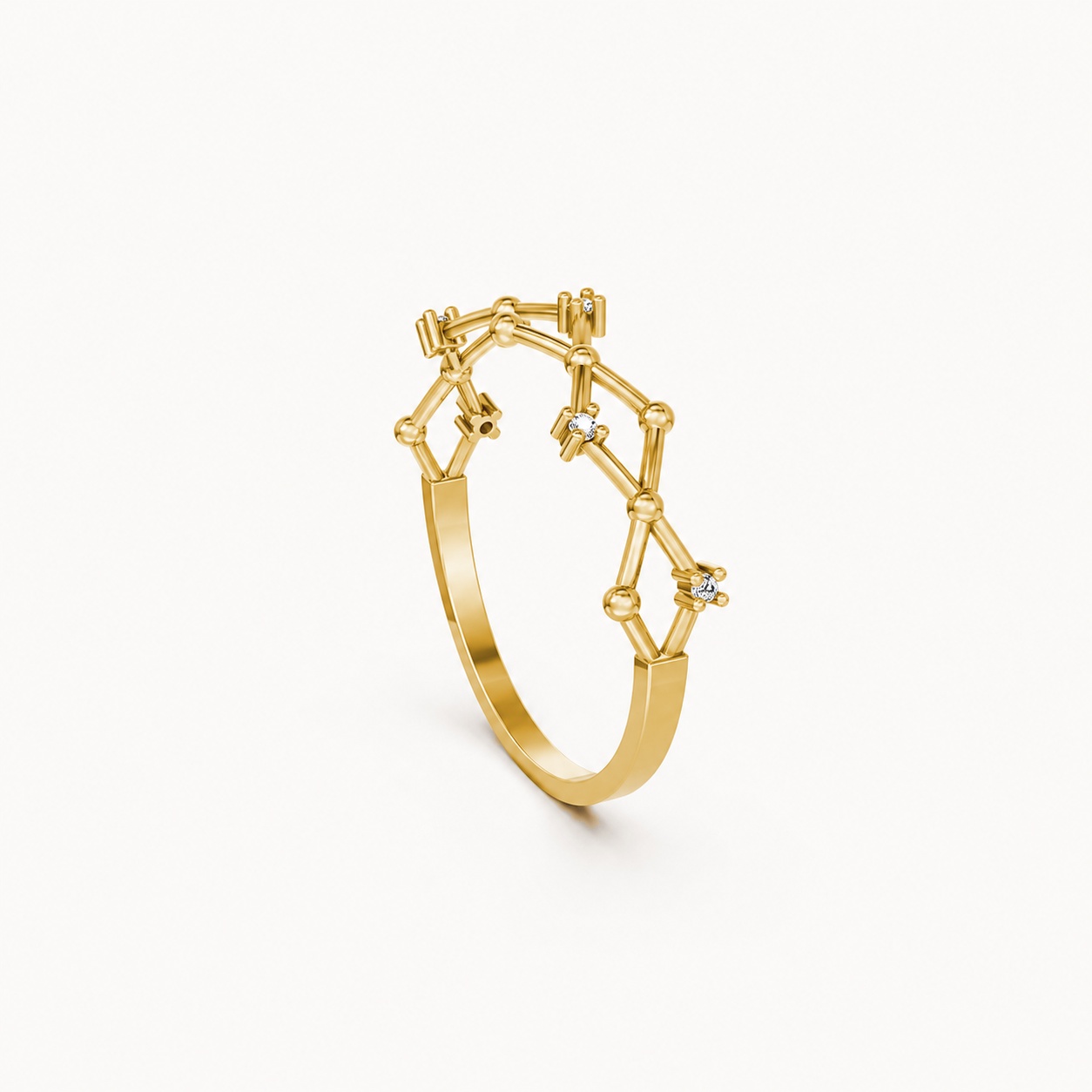 Nhẫn Nữ EURO Style – RNN44 Vàng Gold thiết kế tinh xảo, độc đáo