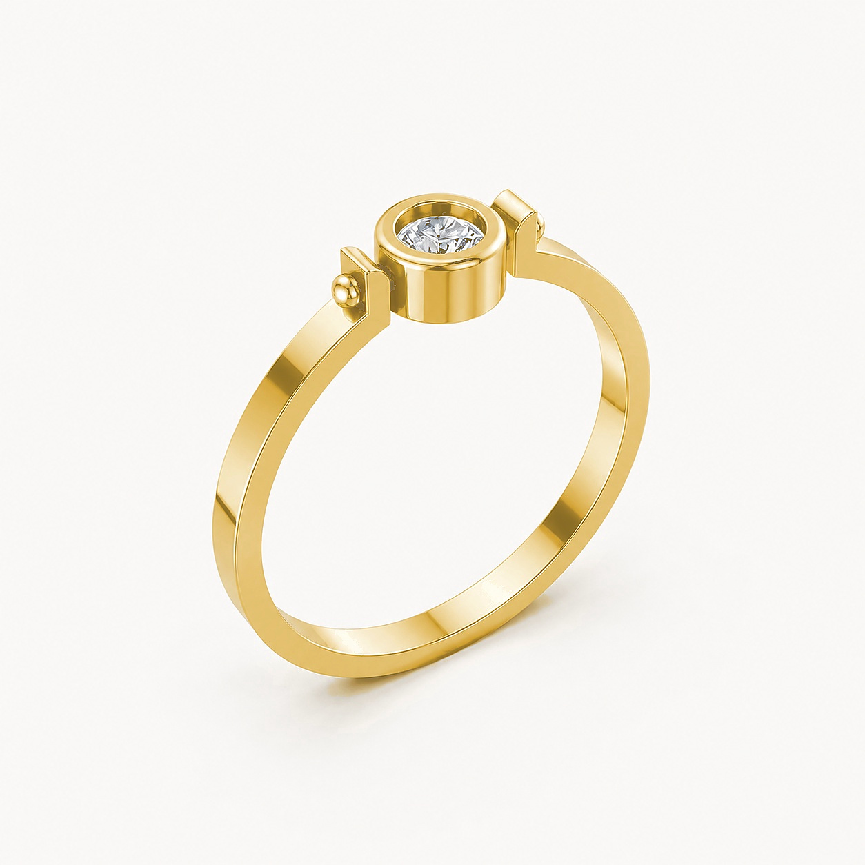 Nhẫn Nữ EURO Style – RNN47 Vàng Gold thiết kế tinh tế, sang trọng