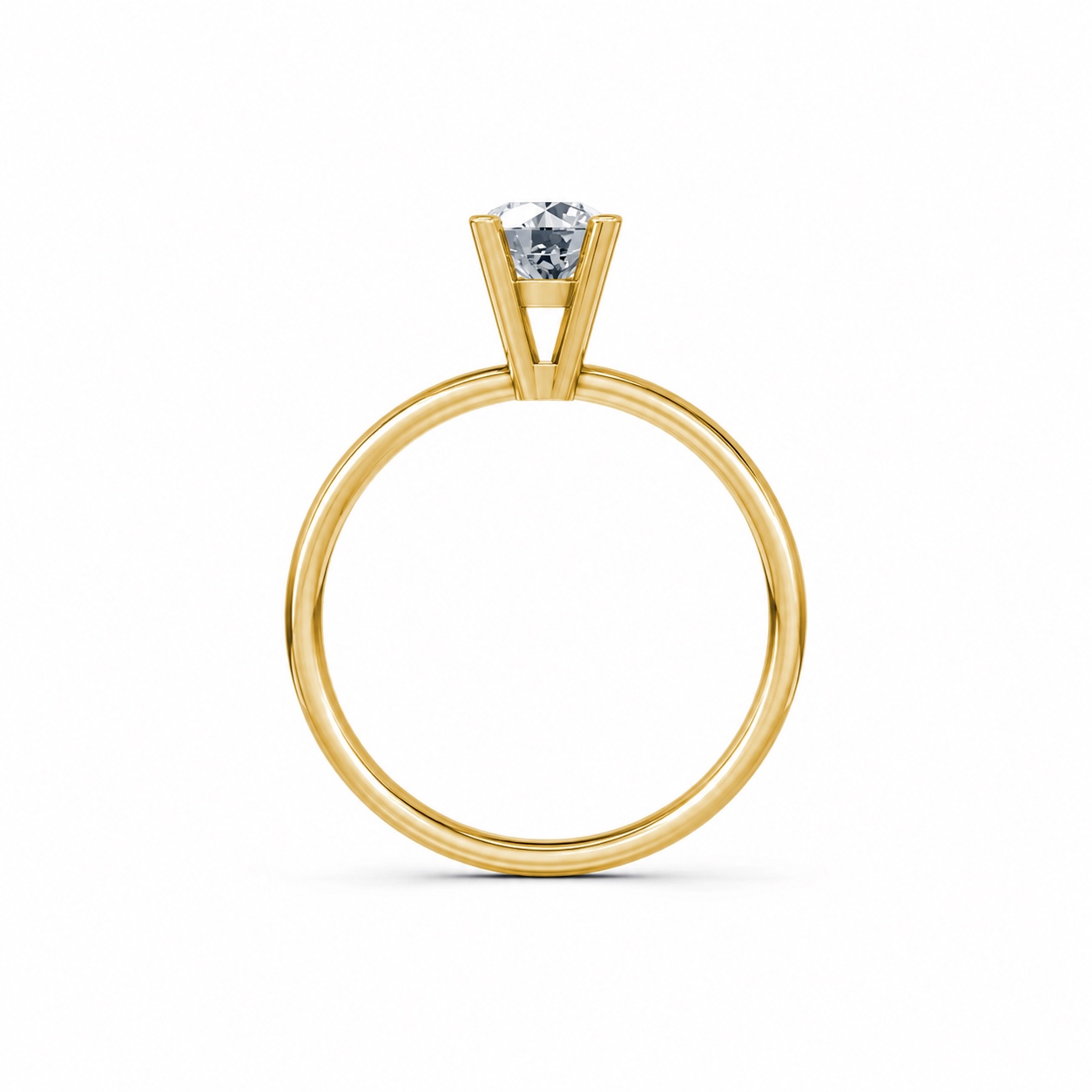 Nhẫn Nữ EURO Style – RNN48 Vàng Gold thiết kế phá cách, sang trọng