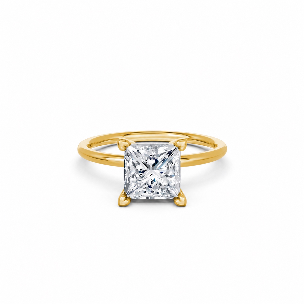 NHẪN NỮ EURO STYLE – RNN50 Vàng Gold vàng 10K/14K/18K/607 cao cấp, thanh lịch