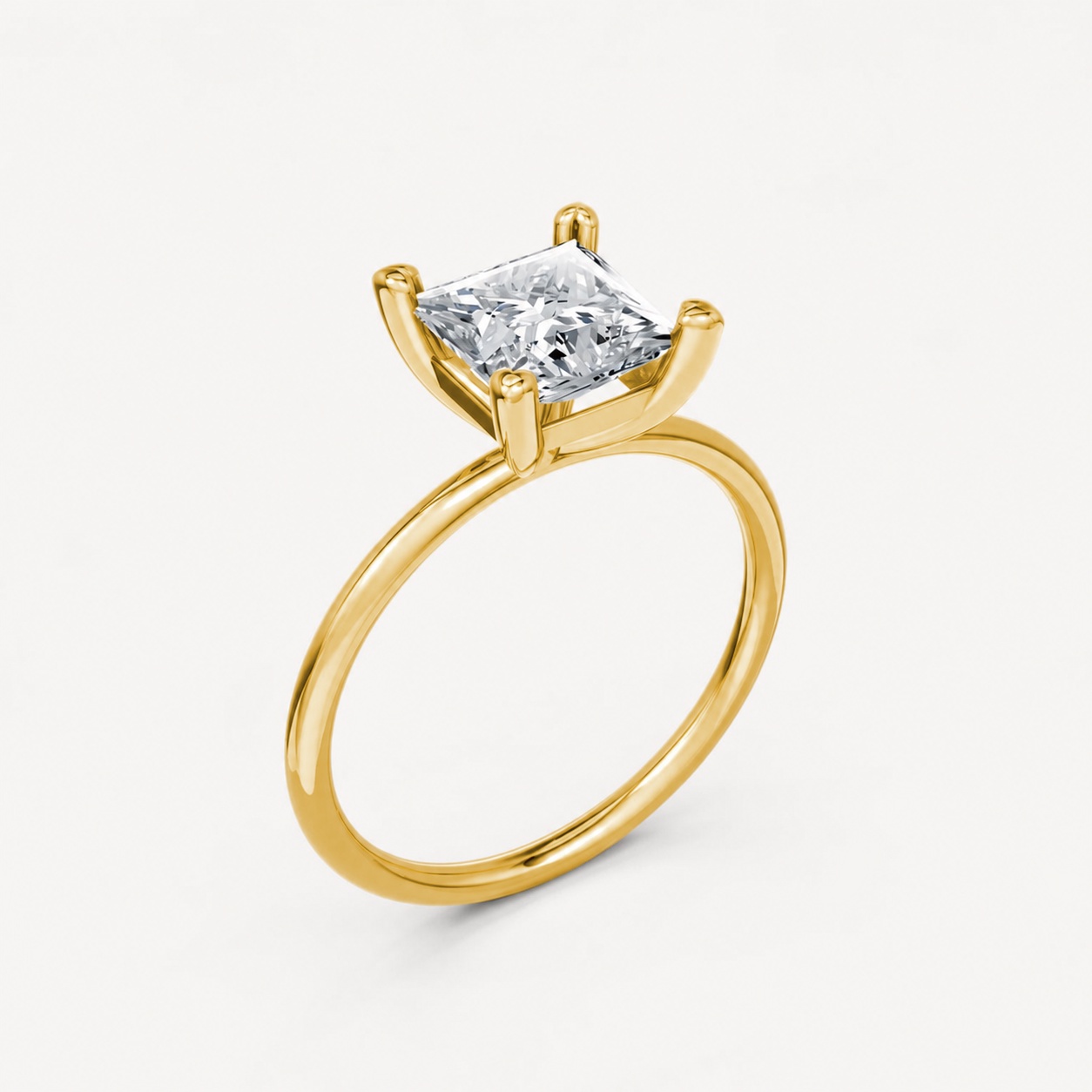 NHẪN NỮ EURO STYLE – RNN50 Vàng Gold thiết kế tinh tế, sang trọng