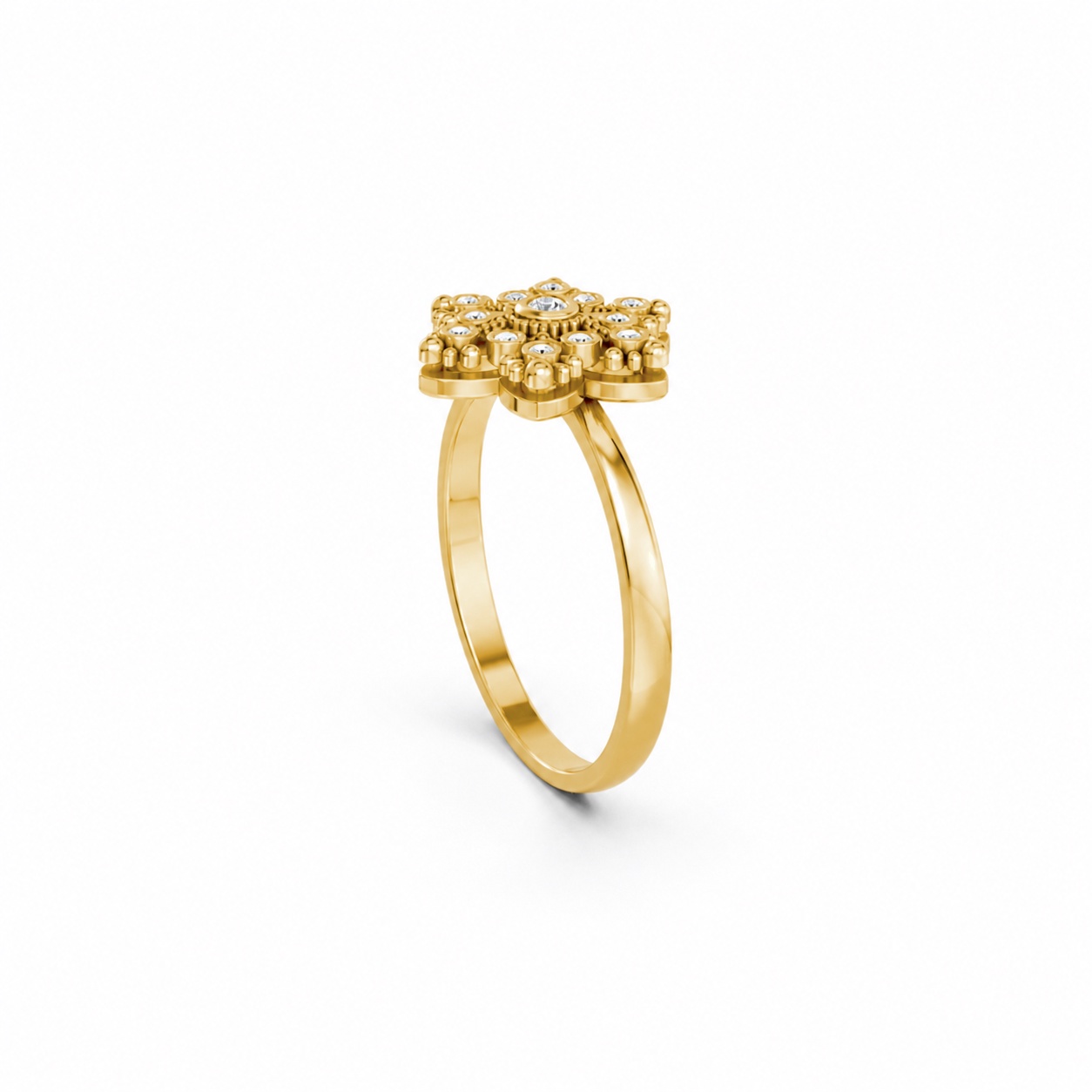 NHẪN NỮ EURO STYLE – RNN62 Vàng Gold thiết kế tinh xảo, độc đáo