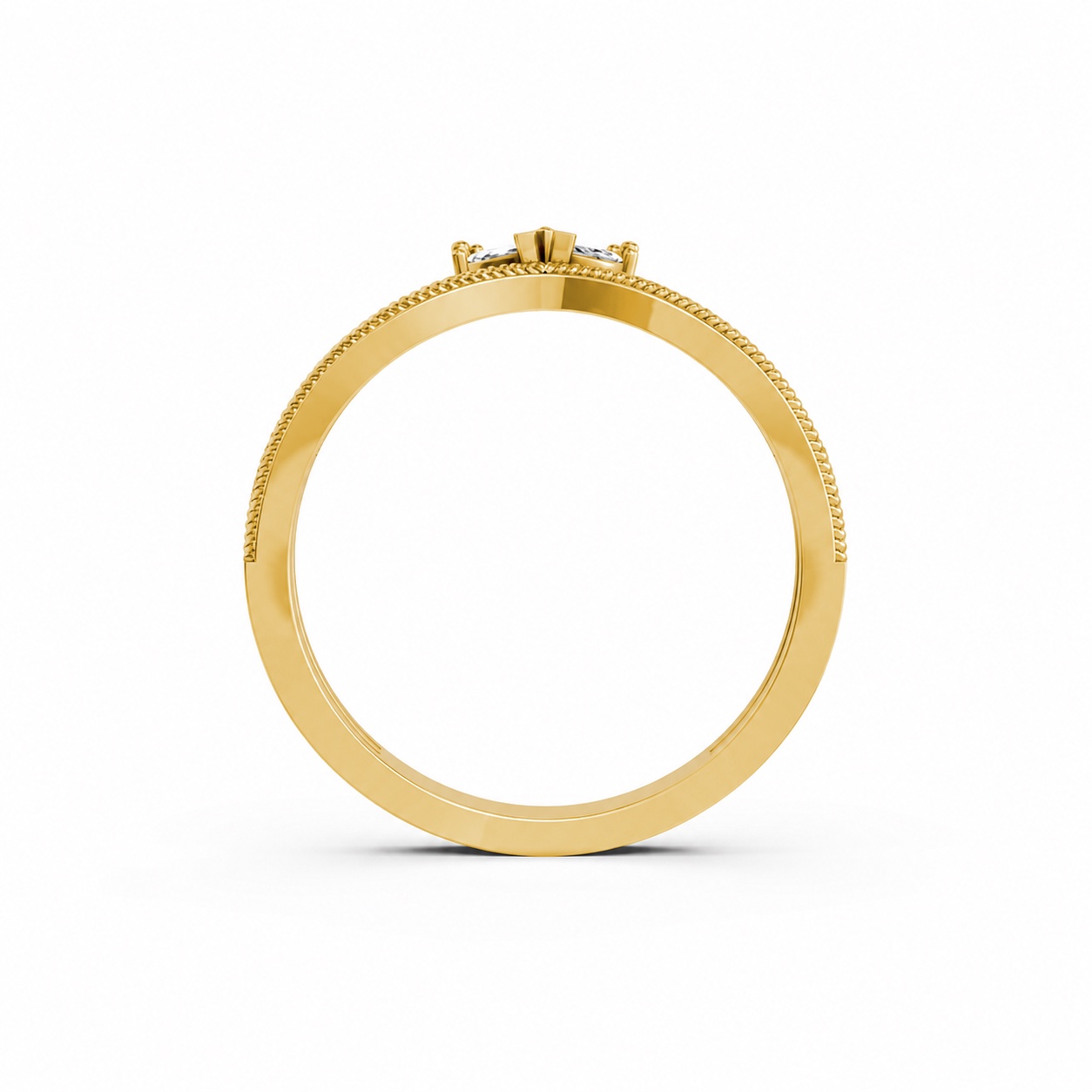 NHẪN NỮ EURO STYLE – RNN71 Vàng Gold thiết kế phá cách, sang trọng