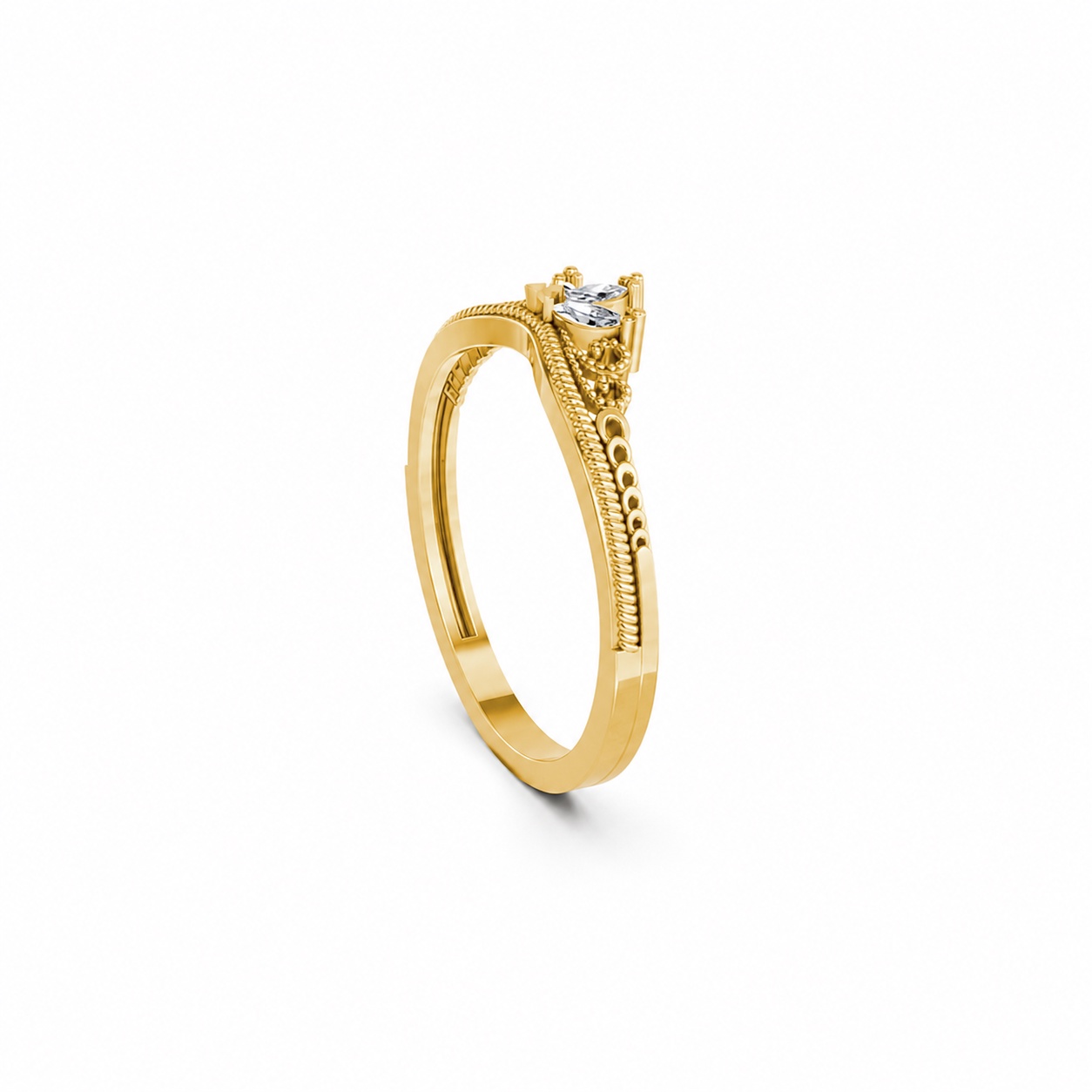 NHẪN NỮ EURO STYLE – RNN71 Vàng Gold thiết kế tinh xảo, độc đáo