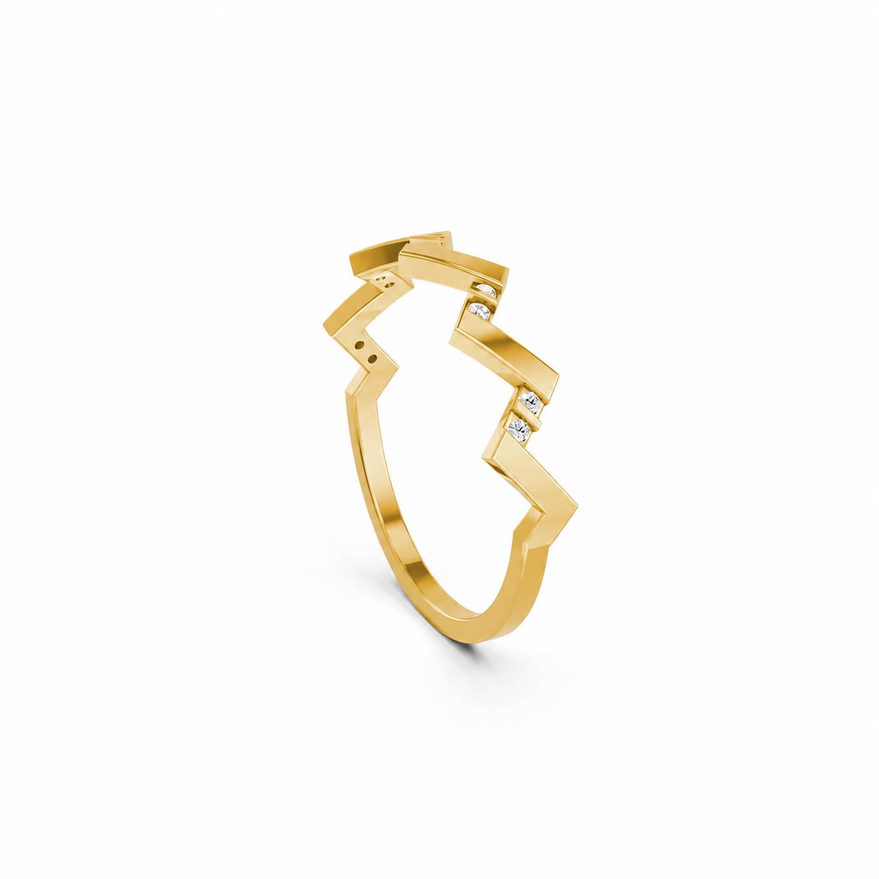 NHẪN NỮ EURO STYLE – RNN82 Vàng Gold thiết kế tinh xảo, độc đáo
