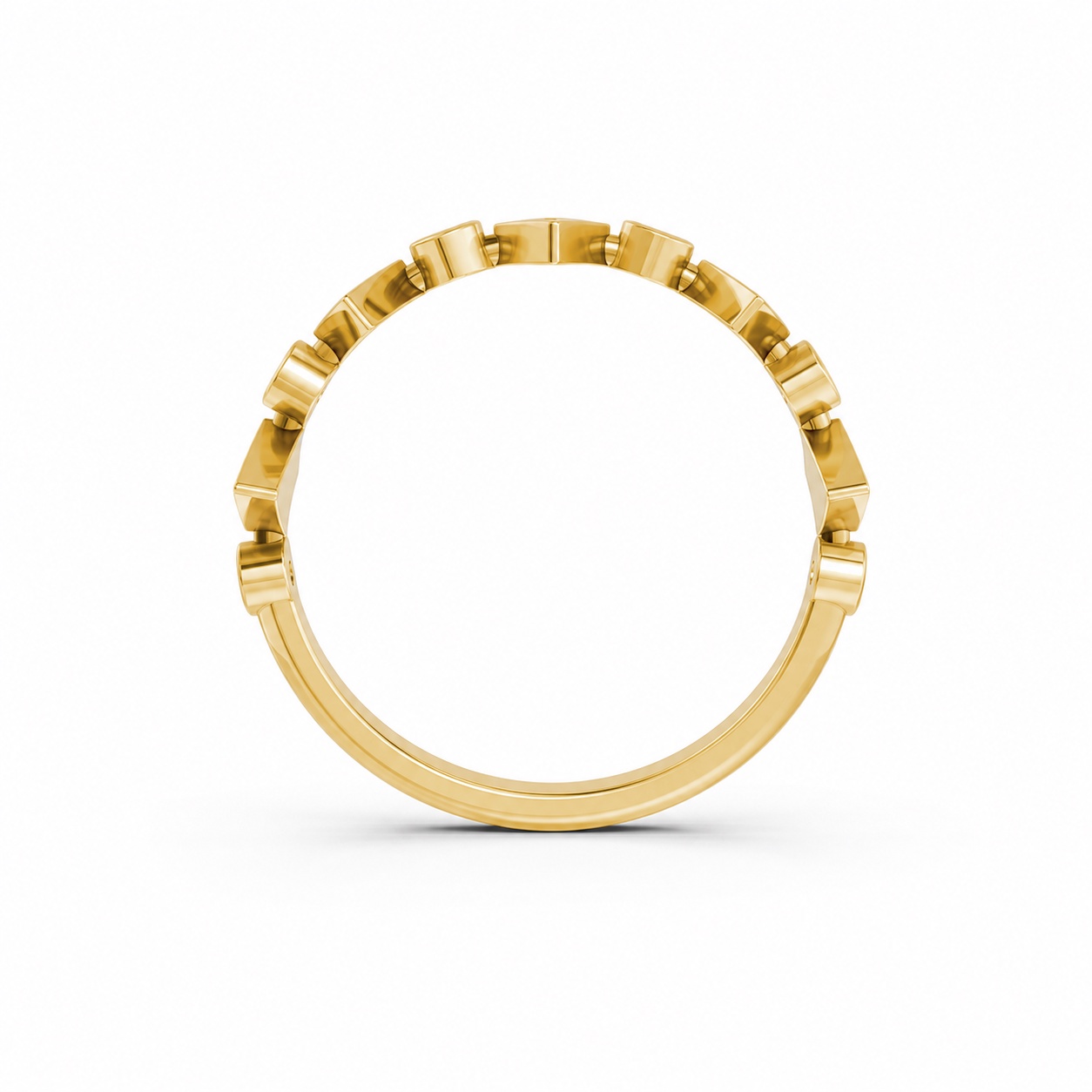 NHẪN NỮ EURO STYLE – RNN84 Vàng Gold thiết kế phá cách, sang trọng