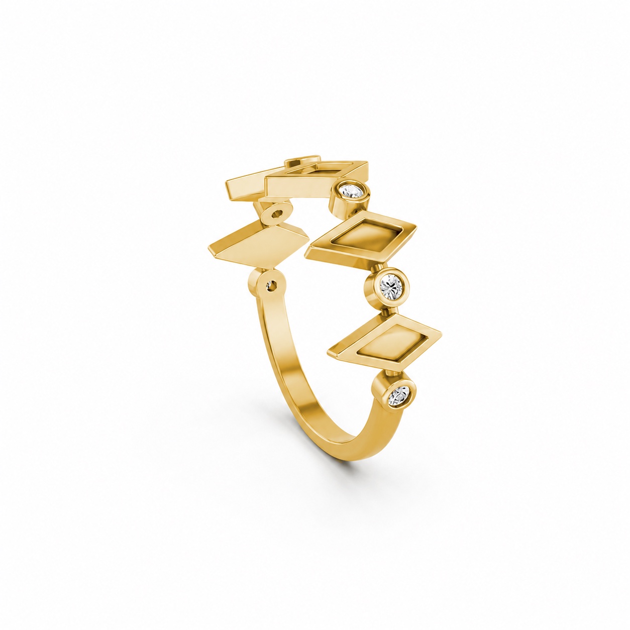 NHẪN NỮ EURO STYLE – RNN84 Vàng Gold thiết kế tinh xảo, độc đáo