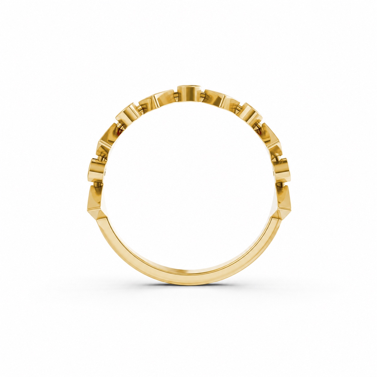 NHẪN NỮ EURO STYLE – RNN85 Vàng Gold thiết kế phá cách, sang trọng