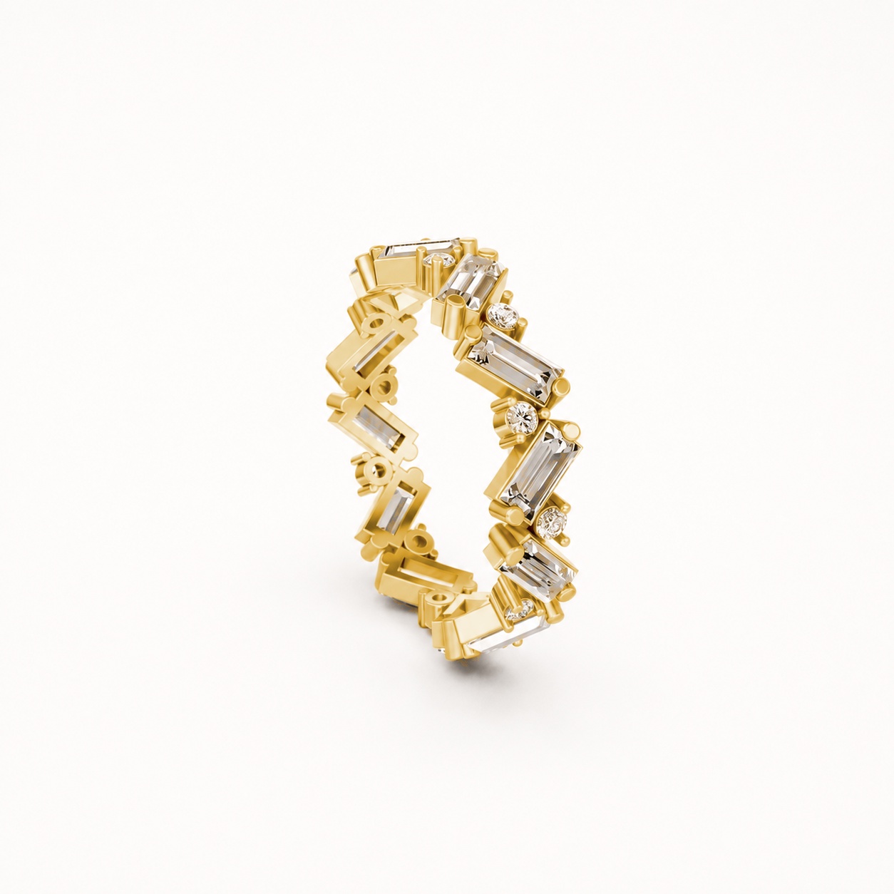 Nhẫn Vĩnh Cửu- RNN68 Vàng Gold thiết kế tinh xảo, độc đáo